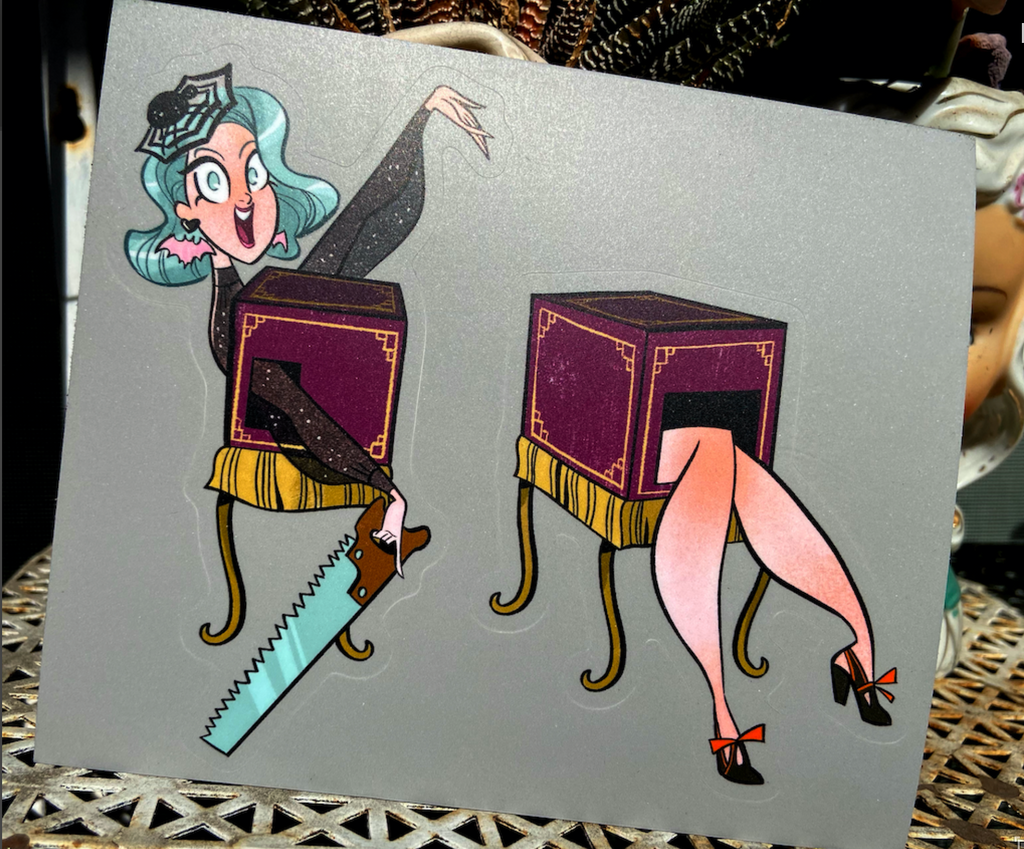 Splitsville Vinyl Sticker Sheet