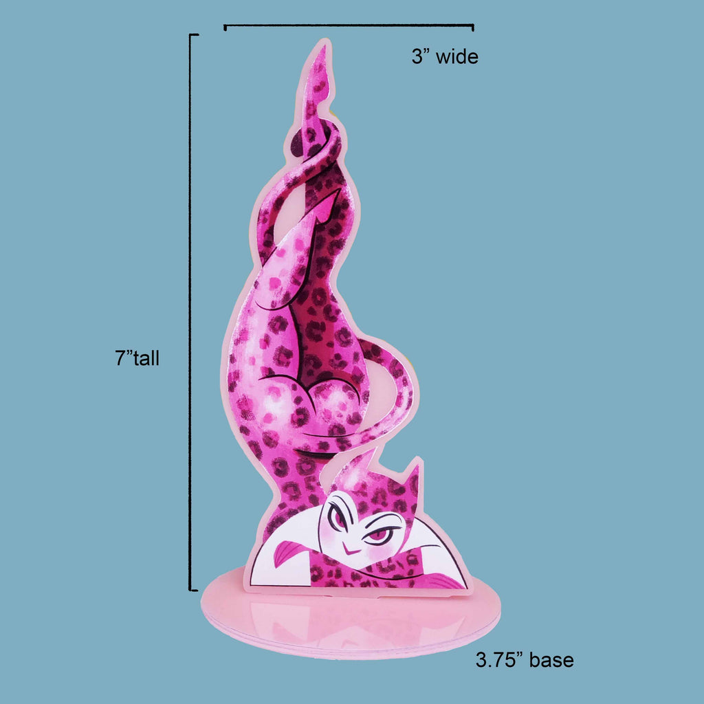 Cheetah Girl Acrylic Standee